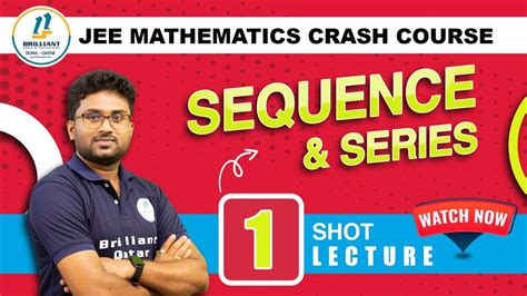 Sequence And Series In Just One Shot Lecture Tricksconcepts And Pyqs Jee Mathematics Crash