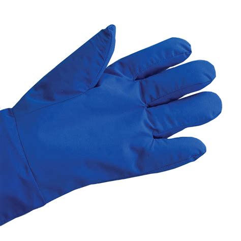 Blue Liquid Nitrogen Handling Cryogenic Hand Gloves Protective Gloves