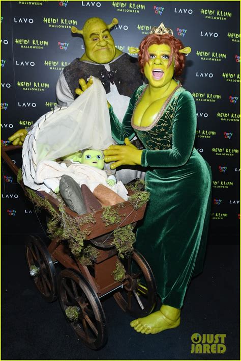 Heidi Klum & Boyfriend Tom Kaulitz Are Shrek & Princess Fiona at Annual ...