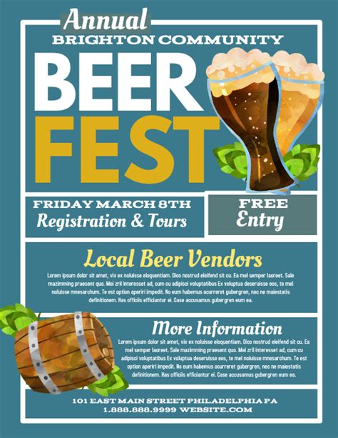 Copy Of Beer Fest Postermywall