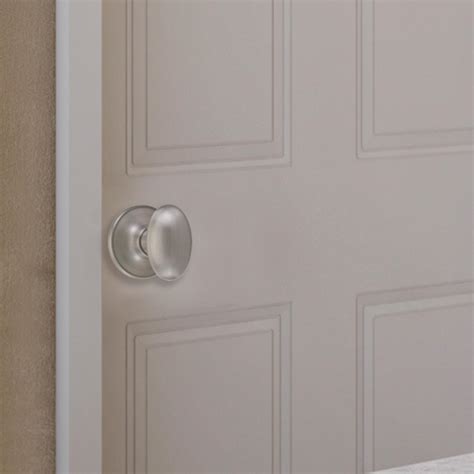 Egg Passage Door Knob Satin Nickel ǀ Hardware And Locks ǀ Todays Design House