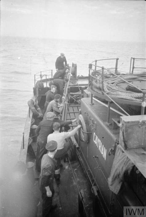 Minesweeping 1940 On Board The Minesweeper Hmt Cayrian Showing Life