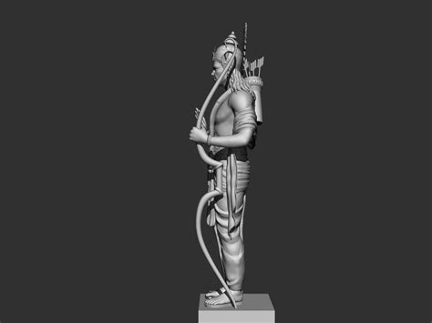 Lord Rama 3D model 3D printable | CGTrader