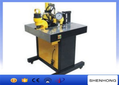 Multi Functional DHY 150 Hydraulic Busbar Punching Cutting Bending Machine