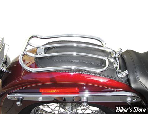 PORTE BAGAGES SOLO SOFTAIL FLST 06 17 MOTHERWELL CHROME MWL 175