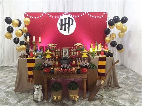 Decoração Festa Harry Potter Festa Temática Harry Potter Festa Harry