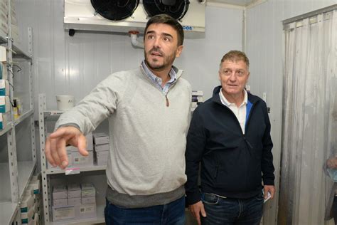 El intendente Galli visitó el Banco de Leche Municipalidad del