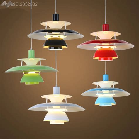 JW Nordic Postmodern Pendant Lamp Simple Creative Aluminum Single Head