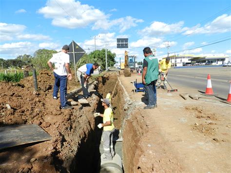 Infraestrutura Iniciada Obra Da Travessia Urbana De Ca Ador Portal