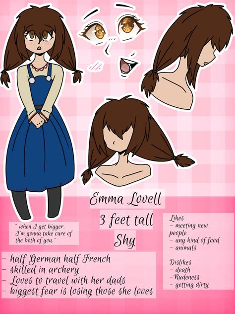 Emma Reference Sheet Child By Spicethecabbit On Deviantart