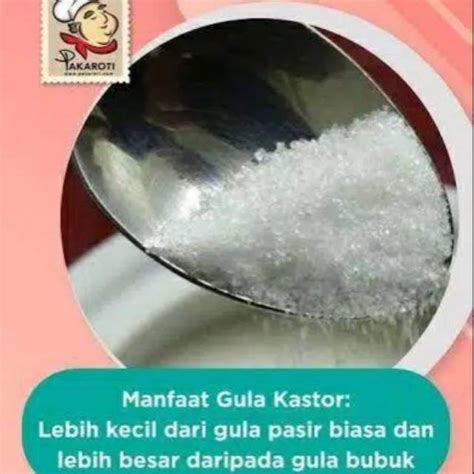 Jual Gula Castor Caster Sugar Gula Kastor 500 GRAM REPACK