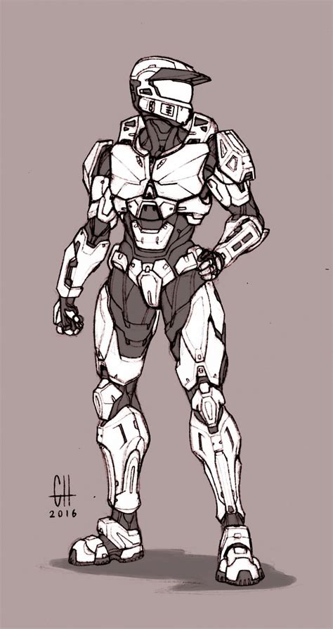 Halo Armor Halo Drawings Halo Spartan