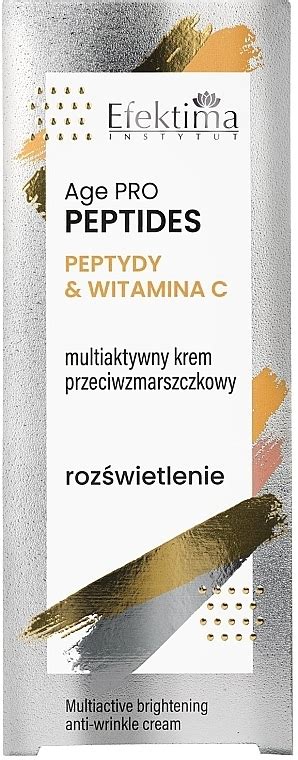 Brightening Multiactive Anti Wrinkle Cream Efektima Age Pro Peptides