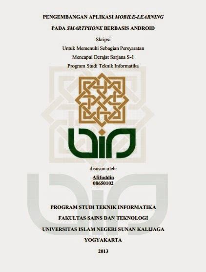 Contoh Judul Skripsi Teknik Informatika Berbasis Web Berbagai Contoh