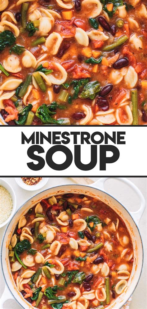 Minestrone Soup Recipe Easy Ministroni Soup Recipe Brothy Soup