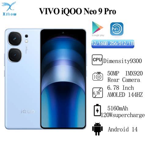 Official Vivo Iqoo Neo Pro G Dimensity Mah Battery W