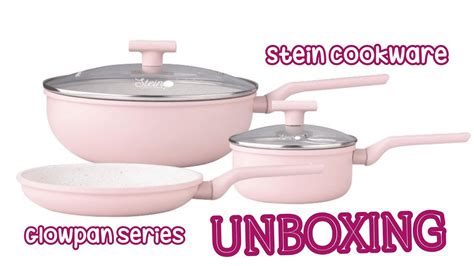 UNBOXING STEIN COOKWARE GLOWPAN 5in1 SERIES YouTube