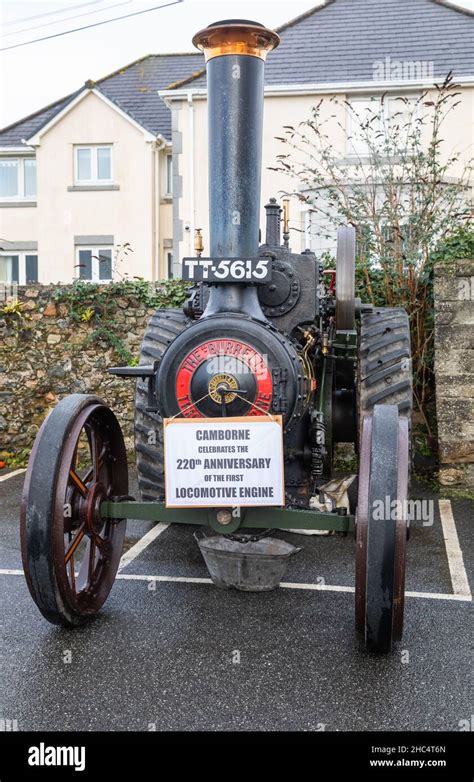 Camborne Cornwall Uk 24th Dec 2021 Several Steam Locomotives Were