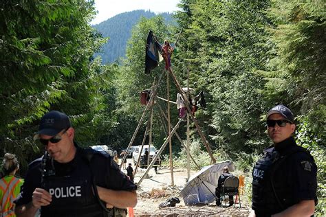 49 Arrested In Latest Sweep Of Ongoing Old Growth Logging Protests At