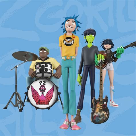 Untuk Merayakan Album Terbaru Mereka Gorillaz Meluncurkan Lini Figurin