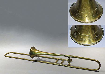 Trombone: 'Sackbut'- Saurle - Hartenberger World Musical Instrument ...