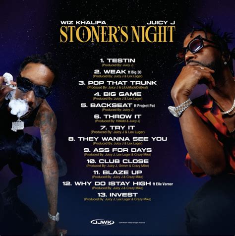 Juicy J And Wiz Khalifa Team For New Album Stoners Night