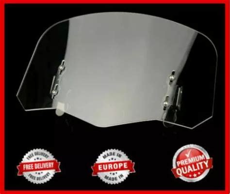 D Flecteur De Vent Pare Brise Spoiler De Pare Brise R Glable Pour Moto