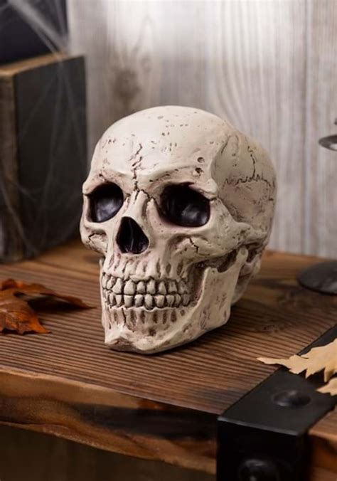 Resin Classic Skull Halloween Prop Skull Decorations