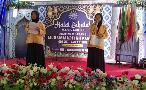 Penampilan Hebat Siswi Smpm Campurejo Meriahkan Acara Halal Bihalal