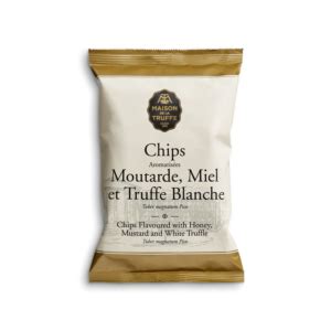 Chips aromatisées moutarde miel et truffe blanche Gourmandise de