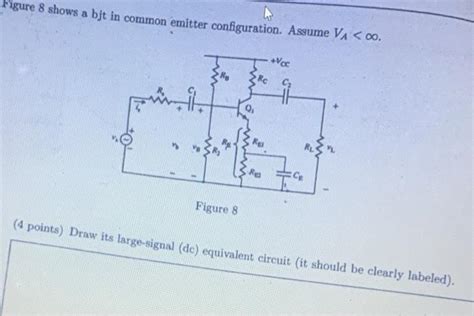 Solved B Draw Its Small Signal Ac Equivalent Circuit C