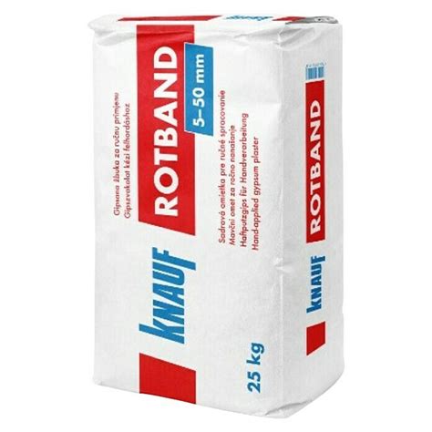 Knauf Gipsana žbuka za ručno nanošenje Rotband 25 kg BAUHAUS