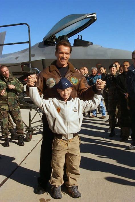 Arnold Schwarzenegger Awkwardly Teases Son Patricks Nude Scene In