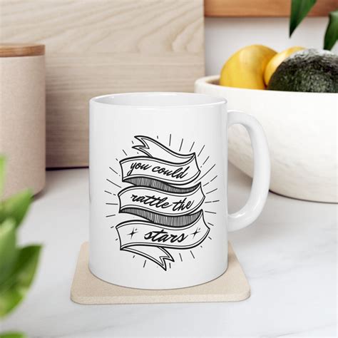 Throne Of Glass Mug Sarah J Maas Book You Could Rattle The Etsy