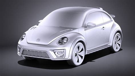 Volkswagen Beetle Dune Concept Vray Modelo D Ds C D