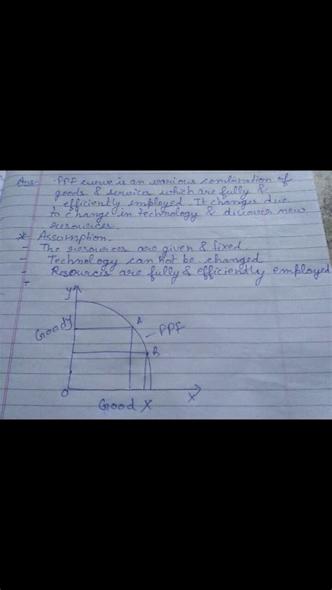 Explain ppf curve with examples 6 marks - Economics - Theory of Consumer Behaviour - 13338015 ...