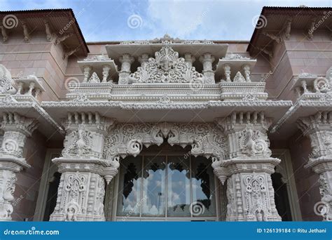 The Akshardham Temple in Robbinsville, New Jersey Editorial Stock Image ...