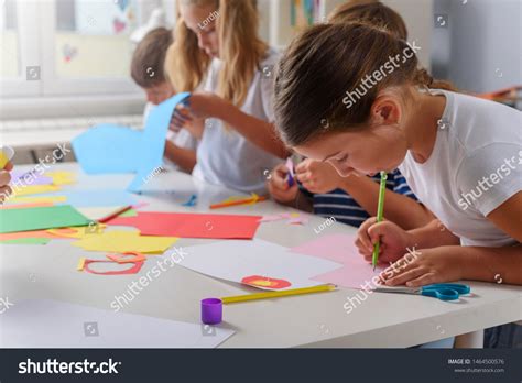 Creative Projects School Children Home School Stock Photo 1464500576 ...