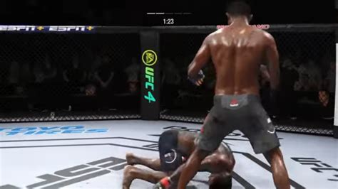 Israel Adesanya Vs Kevin Holland Full Fight EA Sports UFC 4 YouTube