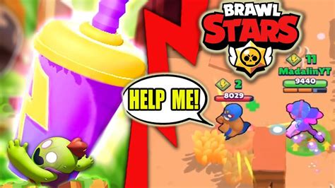 Shelly Este O Bestie Cu Energy Drink Brawl Stars Romania Youtube