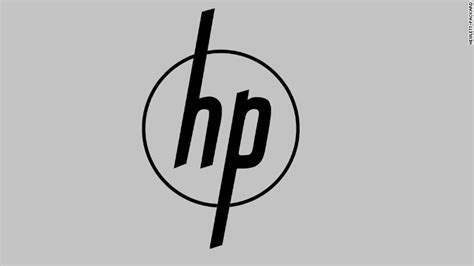 Black HP Logo - LogoDix