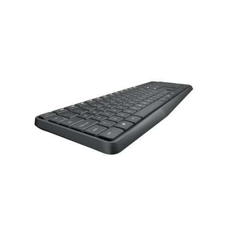 Logitech Mk Clavier Rf Sans Fil Azerty Fran Ais Noir Claviers