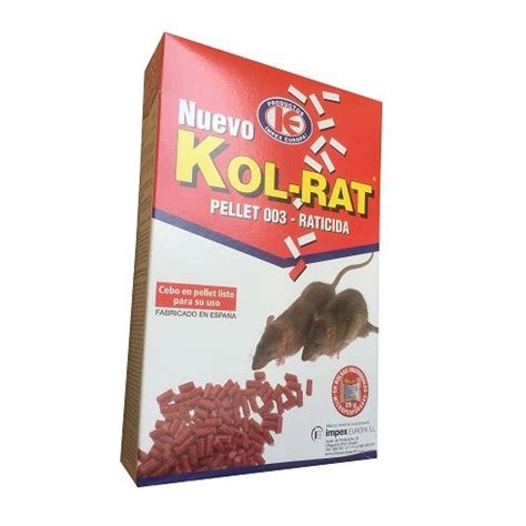 Kol Rat Raticida En Pellets Con Brodifacoum Gr Con Ofertas En