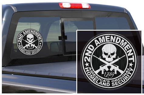 2nd Amendment AR15 America S Original Homeland Security Sticker