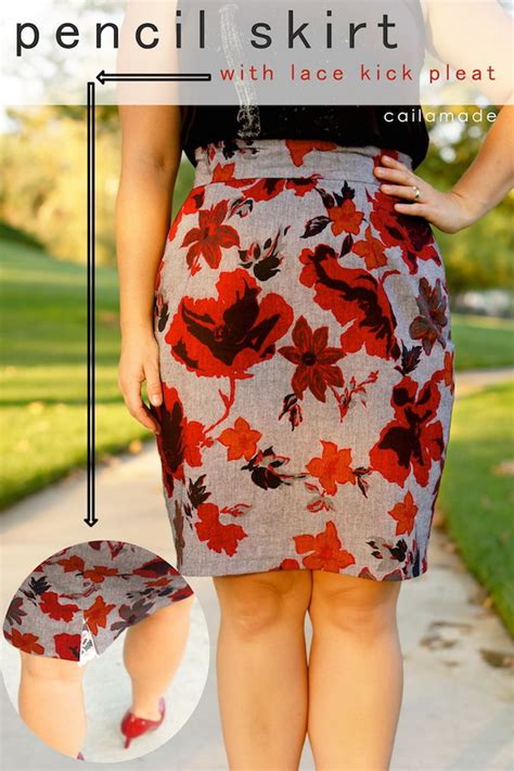 20 Diy Pencil Skirt Tutorials Noted List