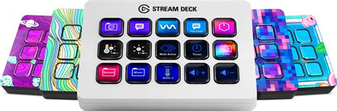 Elgato Stream Deck Mk2 Programmable Lcd Keyboard White Stream Decks