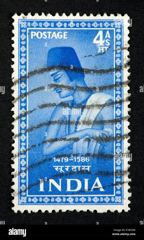 Indian Postage Stamp Stock Photo Alamy