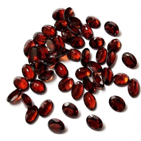 Red Color Natural Mozambique Garnet Gemstone At Best Price In Jaipur