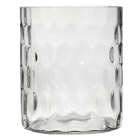 Floristik At Windlicht Glas Blumenvase Glasvase Rund Cm H