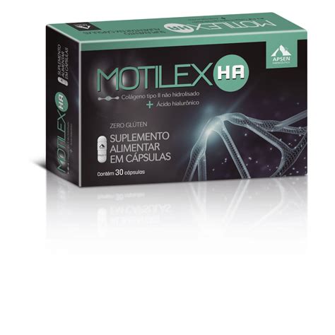 Diferença Entre Motilex E Motilex Ha - Motilex HA 1 cápsula/dia Apsen 30 cápsulas - FARMALIFE
